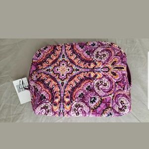 Vera Bradley Iconic Large Cosmetic Bag Dream Tapes